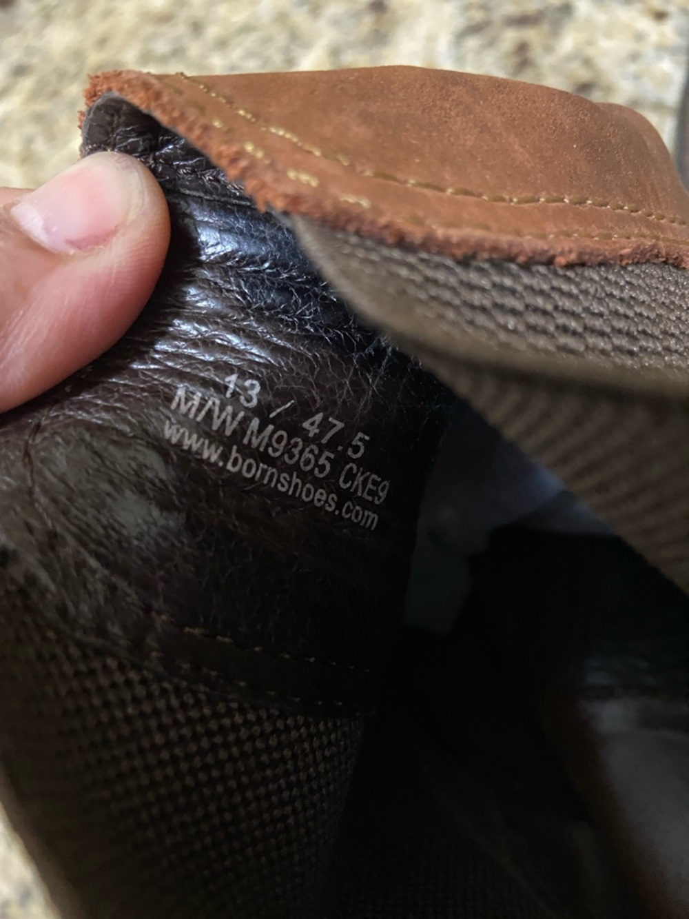 Born Brown Leather Chukka Chelsea Boots - Picture 9 of 9